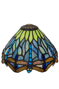 Meyda 7" Wide Hanging Head Dragonfly Shade - 10524