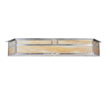 Meyda 38"w Hyde Park Double Bar Mission Vanity Light - 106393