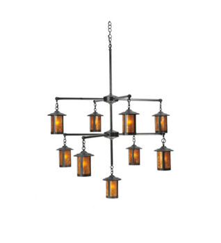 Meyda 42"w Fulton Prime 9 Lt Chandelier - 107194