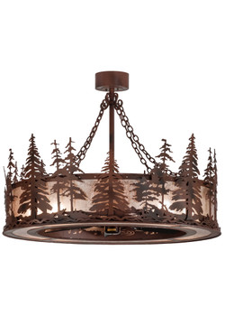 Meyda 45"w Tall Pines Chandel-air - 109974