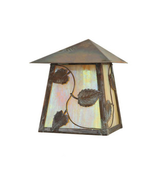 Meyda 6.5"w Stillwater Vine Leaf Wall Sconce - 111454