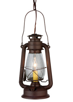 Meyda 7"w Miner's Lantern Mini Pendant - 114828