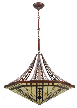 Meyda 29" Wide Sonoma Inverted Pendant - 115997