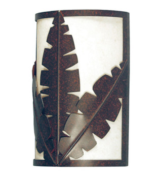 Meyda 8" Wide Tiki Wall Sconce - 116200