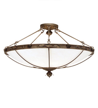 Meyda 48" Wide Arabesque Semi-flushmount - 116246