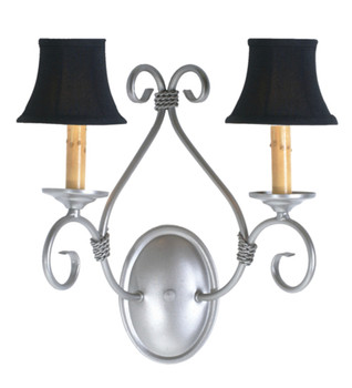 Meyda 14" Wide Olivia 2 Light Wall Sconce - 116313