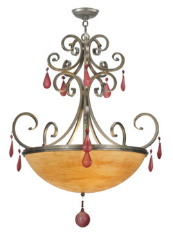 Meyda 28"w Jeri Inverted Pendant - 117740