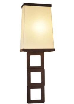 Meyda 7"w Gridluck Wall Sconce - 118793