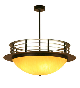 Meyda 40" Wide Cronos Inverted Pendant - 120453