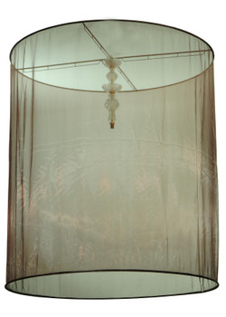 Meyda 48"w X 55"h Organza Sheer Shade - 121993