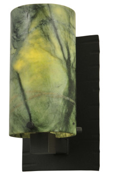 Meyda 4.5"w Cilindro Jadestone Wall Sconce - 122140