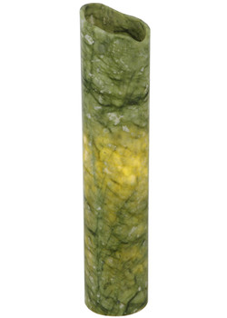 Meyda 3.4"w Cylindre Green Jadestone Shade - 123465