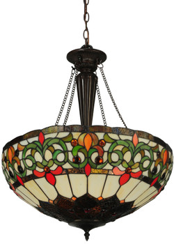 Meyda 22"w Creole Inverted Pendant - 130758