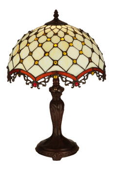 Meyda 20"h Jeweled Katherine Table Lamp - 130761