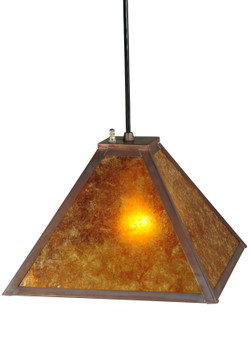 Meyda 12"square Mission Prime Pendant - 138621