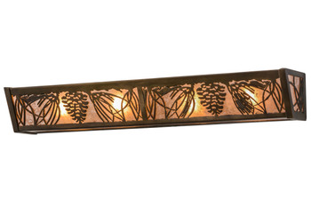 Meyda 30"w Mountain Pine Vanity Light - 14184