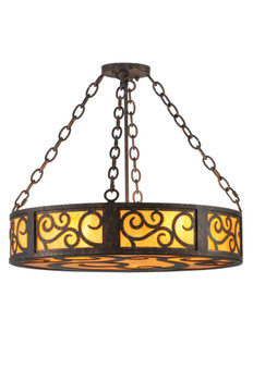 Meyda 24"w Dean Inverted Pendant - 142197