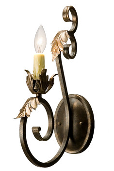 Meyda 5" Wide Josephine 1 Light Wall Sconce - 146515