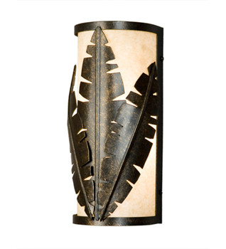 Meyda 5" Wide Tiki Wall Sconce - 146549