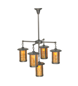 Meyda 31"w Fulton Prime 5 Lt Chandelier - 14993