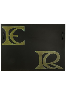 Meyda Monogram Fireplace Cover - 151681