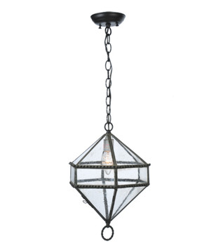 Meyda 13"w Pratt Mansion 1 Lt Pendant - 151876