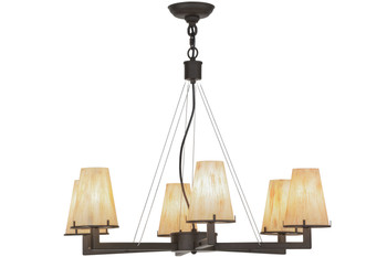 Meyda 31" Wide St Lawrence 6 Light Led Chandelier - 152197