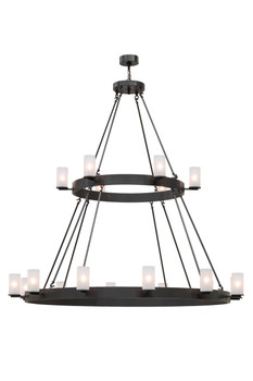 Meyda 72"w Chappell 18 Lt Two Tier Chandelier - 153502