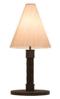 Meyda 17"w Cone Mosset Table Lamp - 157568