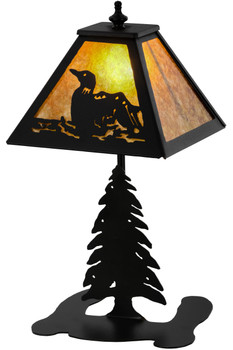 Meyda 15" High Loon Accent Lamp - 157916