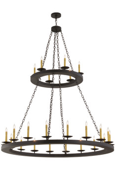 Meyda 61"w Loxley 24 Lt Two Tier Chandelier - 158584