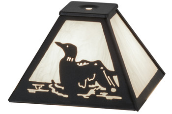 Meyda 8"sq Loon Shade - 160846