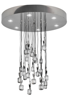 Meyda 48"w Phonic 24 Lt Cascading Pendant - 170905