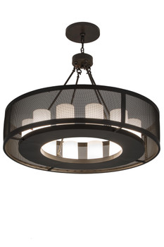 Meyda 42"w Loxley Golpe 12 Lt Chandelier - 174669