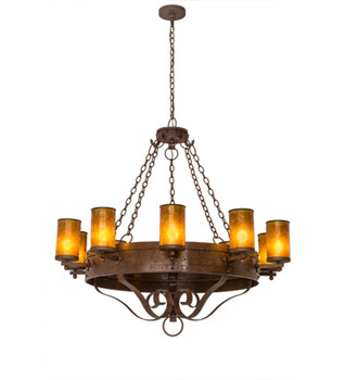 Meyda 48"w Parnella 10 Lt Chandelier - 175018