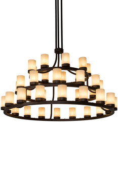 Meyda 72"w Loxley 3 Tier Chandelier - 178978