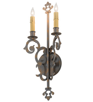 Meyda 8"w Aneila 2 Lt Wall Sconce - 191582