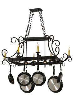 Meyda 50"l Caiden 6 Lt Pot Rack - 195226