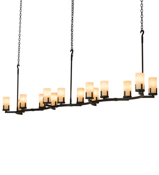 Meyda 118" Long Cero 14 Light Oblong Chandelier - 195850