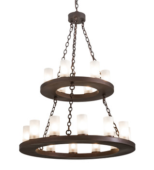 Meyda 36" Wide Loxley 18 Lt Two Tier Chandelier - 197989