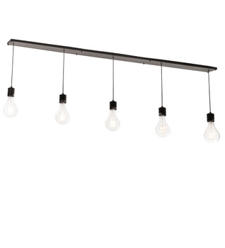 Meyda 102" Long Alva 5 Light Oblong Pendant - 201061