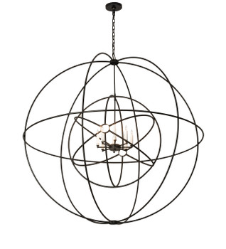 Meyda 60" Wide Atom Enerjisi 8 Light Chandelier - 202102