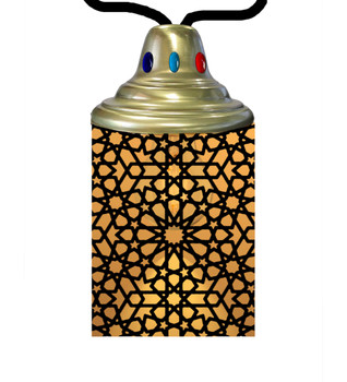 Meyda 5" Wide Tortola Lantern - 210717