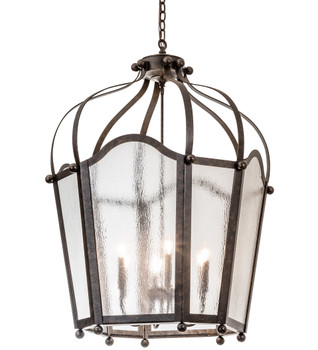 Meyda 32" Wide Citadel 6 Light Pendant - 211361