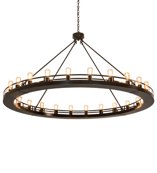 Meyda 72" Wide Barbury 24 Light Chandelier - 211565