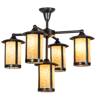 Meyda 30" Wide Fulton 5 Light Chandelier - 218223