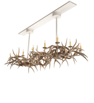Meyda 84" Long Antlers Chandelier - 220836