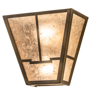 Meyda 13"w Bungalow Valley View Wall Sconce - 23904