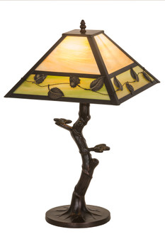Meyda 24"h Vine Leaf Table Lamp - 24246
