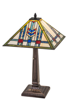 Meyda 22"h Prairie Wheat Table Lamp - 26513